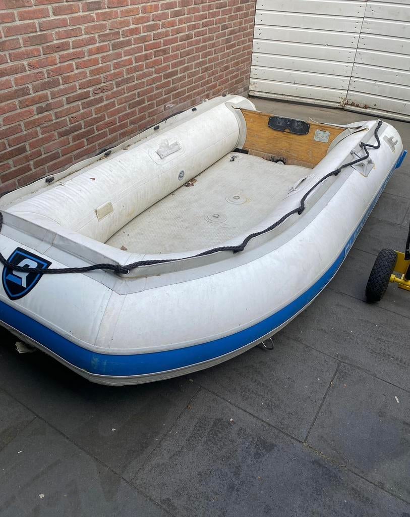 Motorboot met buitenboord motor, Ophalen, Zo goed als nieuw, Overige typen