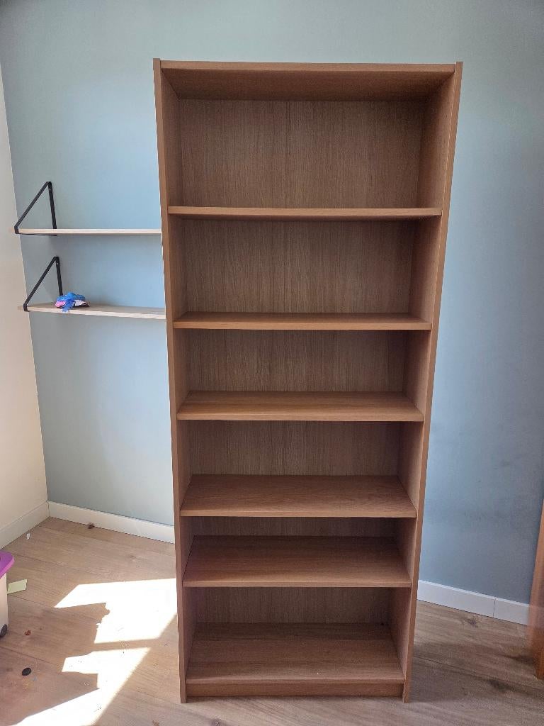 Kast, Huis en Inrichting, Kasten | Kledingkasten, Ophalen, Met plank(en), 200 cm of meer, Eikenhout