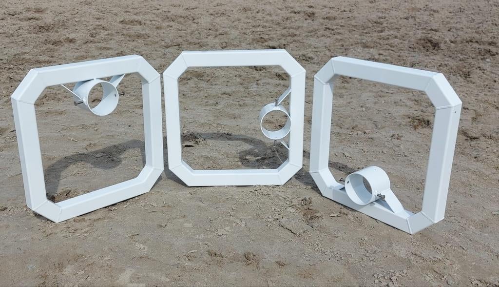 Aluminium cavalettie uiteinden, Ophalen, Nieuw, Overige soorten