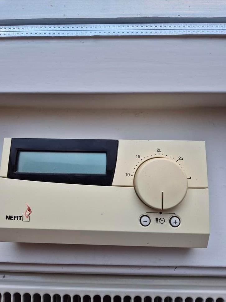 Nefit ModuLine 30 Klokthermostaat met handleiding, Doe-het-zelf en Verbouw, Ophalen of Verzenden, Gebruikt