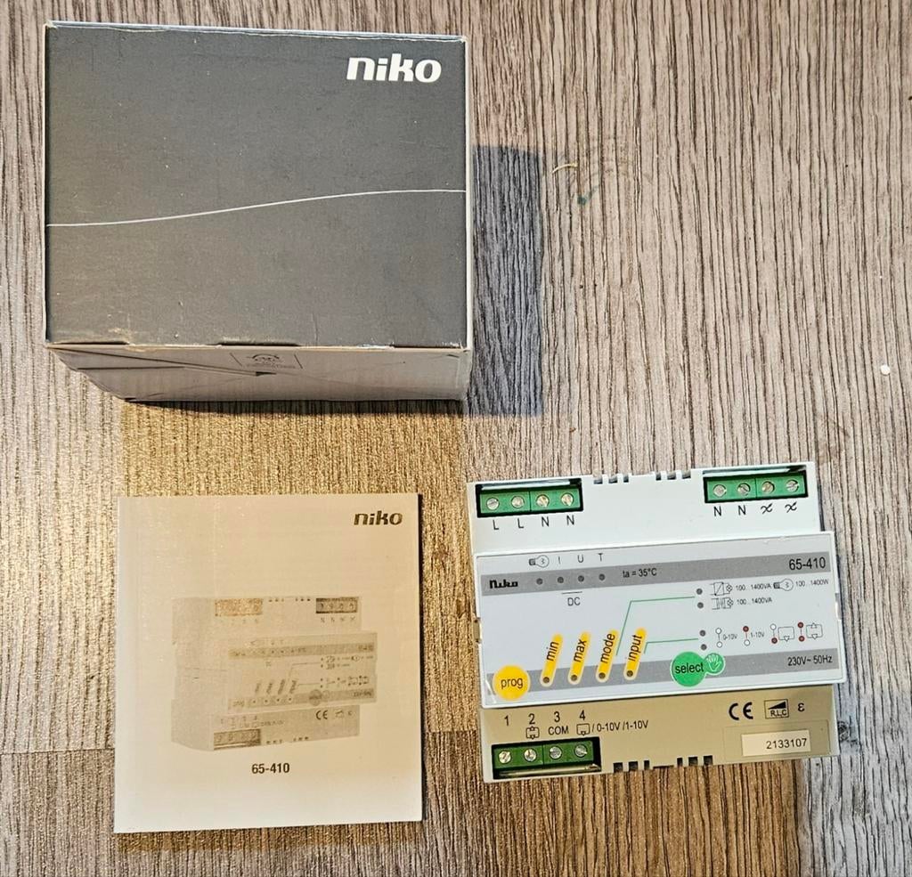 Niko Dimmer 65-410 - Nieuw in doos, Ophalen of Verzenden, Nieuw, Overige typen