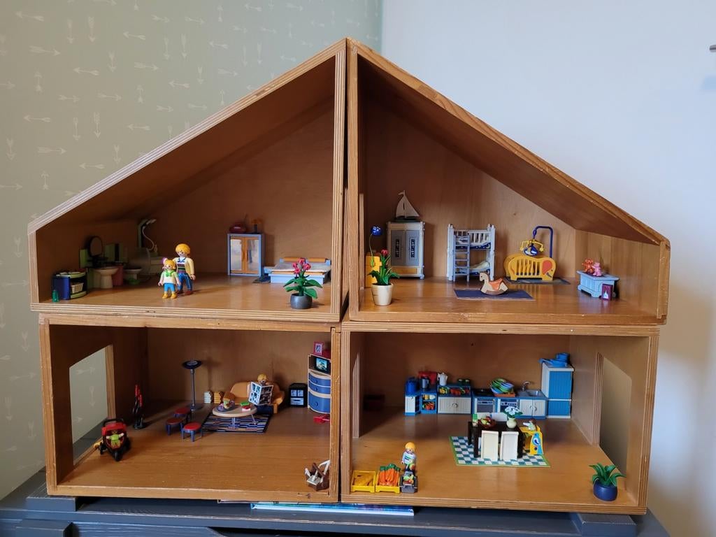 Playmobil compleet huis, Ophalen, Gebruikt, Complete set