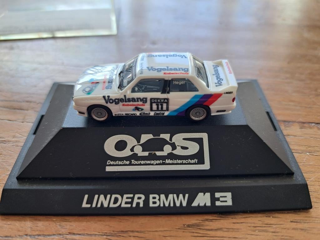 Herpa modelauto BMW M3 DTM, Hobby en Vrije tijd, Modelauto's | 1:87, Ophalen of Verzenden, Zo goed als nieuw, Auto, Herpa