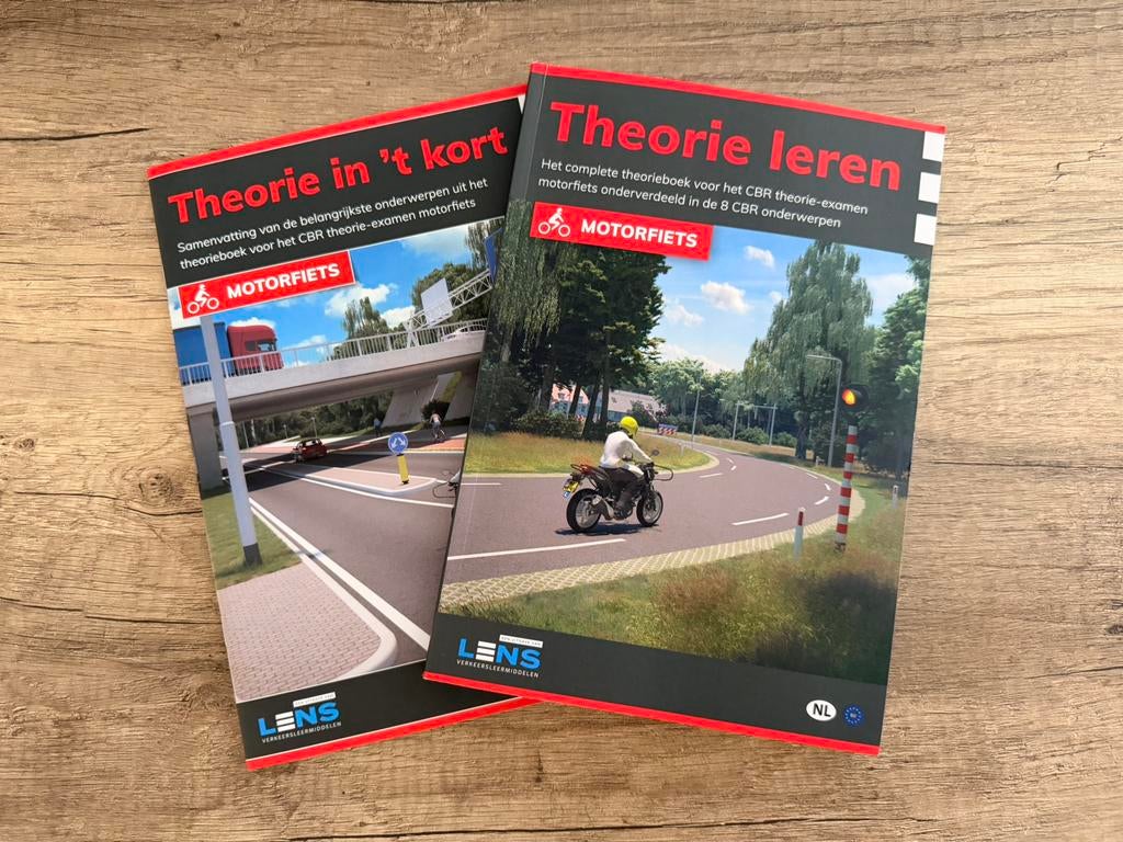Lens Theorieboeken motor, Ophalen of Verzenden, Zo goed als nieuw