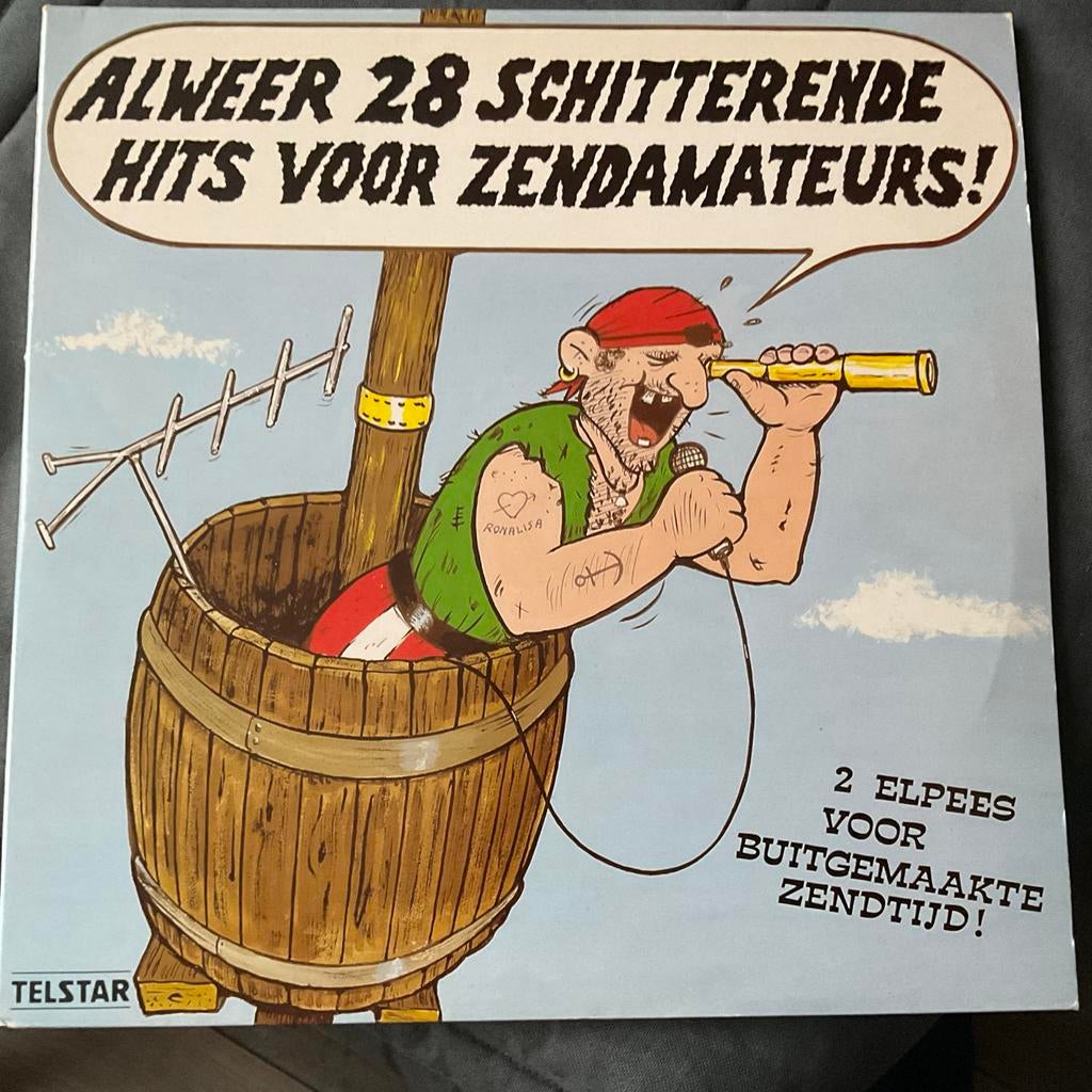 Alweer 28 Schitterende Hits Voor Zendamateurs (Vinyl 2 LP), Ophalen of Verzenden, Gebruikt, 12 inch, Levenslied of Smartlap