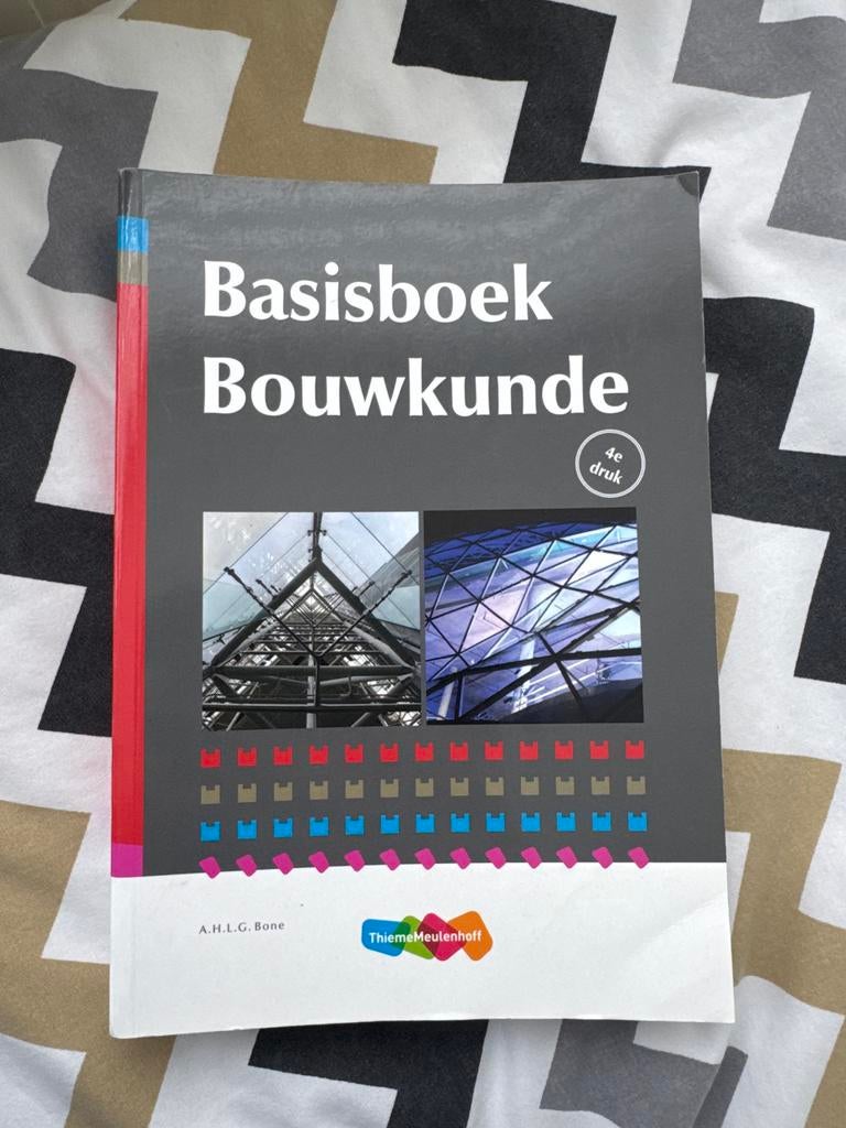 Basisboek Bouwkunde 4e druk, Boeken, Ophalen of Verzenden, Zo goed als nieuw, Bouwkunde