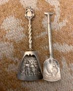 Oude verzilverde suikerschepjes - Zuiderzee Werken, Antiek en Kunst, Verzenden