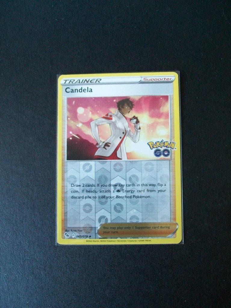 1247: Nieuwe Pokemon GO Kaart holofoil CANDELA (065/078), Verzenden, Nieuw, Losse kaart, Foil
