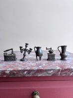 Tinnen voorwerpen, beelden, beeldjes, letterbak, Ophalen of Verzenden