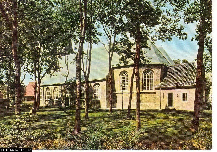 Ansichtkaart	Zevenhuizen	NH kerk, Verzenden, 1960 tot 1980, Gelopen, Zuid-Holland