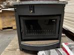 Houtkachel, FLAM, voorzien van speksteen, Ophalen, Gebruikt, Houtkachel, Vrijstaand