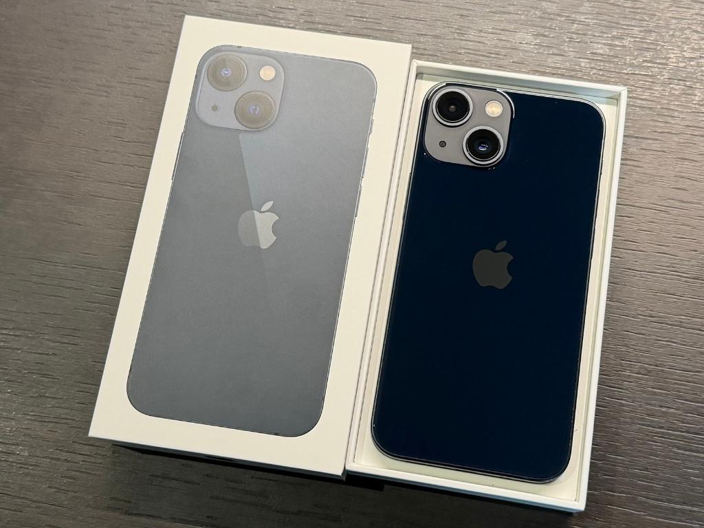 iPhone 13 Mini Midnight 128 GB kras- en deukvrij, Telecommunicatie, Mobiele telefoons | Apple iPhone, 128 GB, 86 %, Zwart, Ophalen of Verzenden