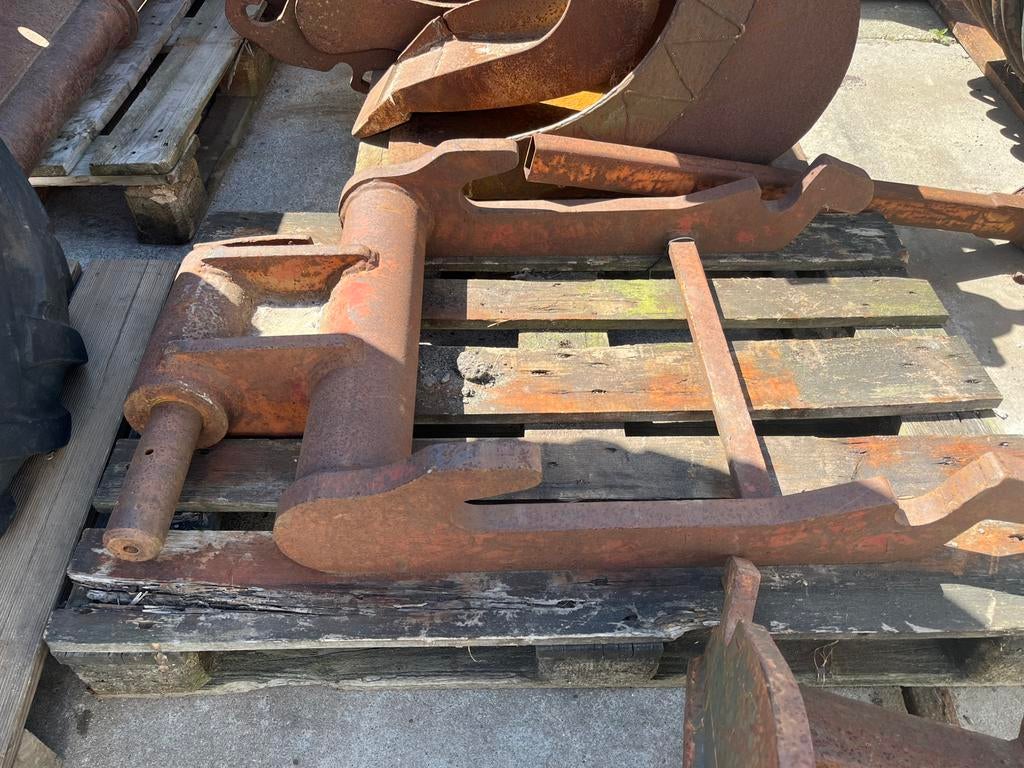 Cw30 oren snelwissel stenenklem graafmachine, Ophalen, Gebruikt