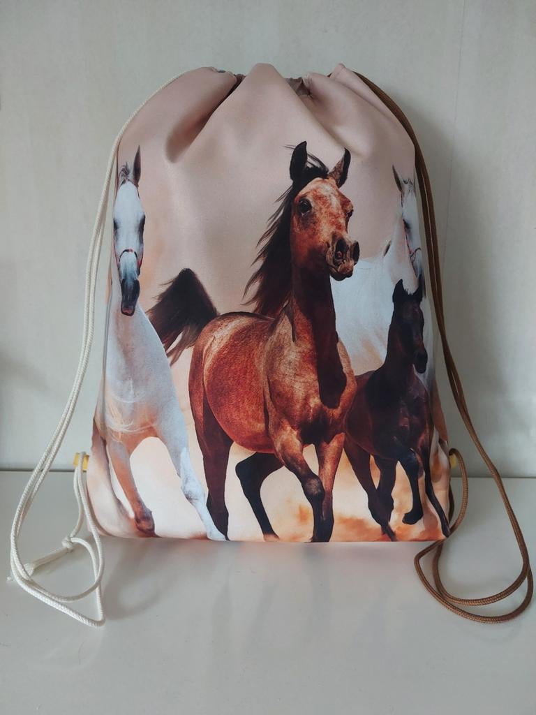 Paarden/paard/veulen/Tinker tassen/rugtas, Sieraden, Tassen en Uiterlijk, Tassen | Damestassen, Ophalen of Verzenden, Nieuw