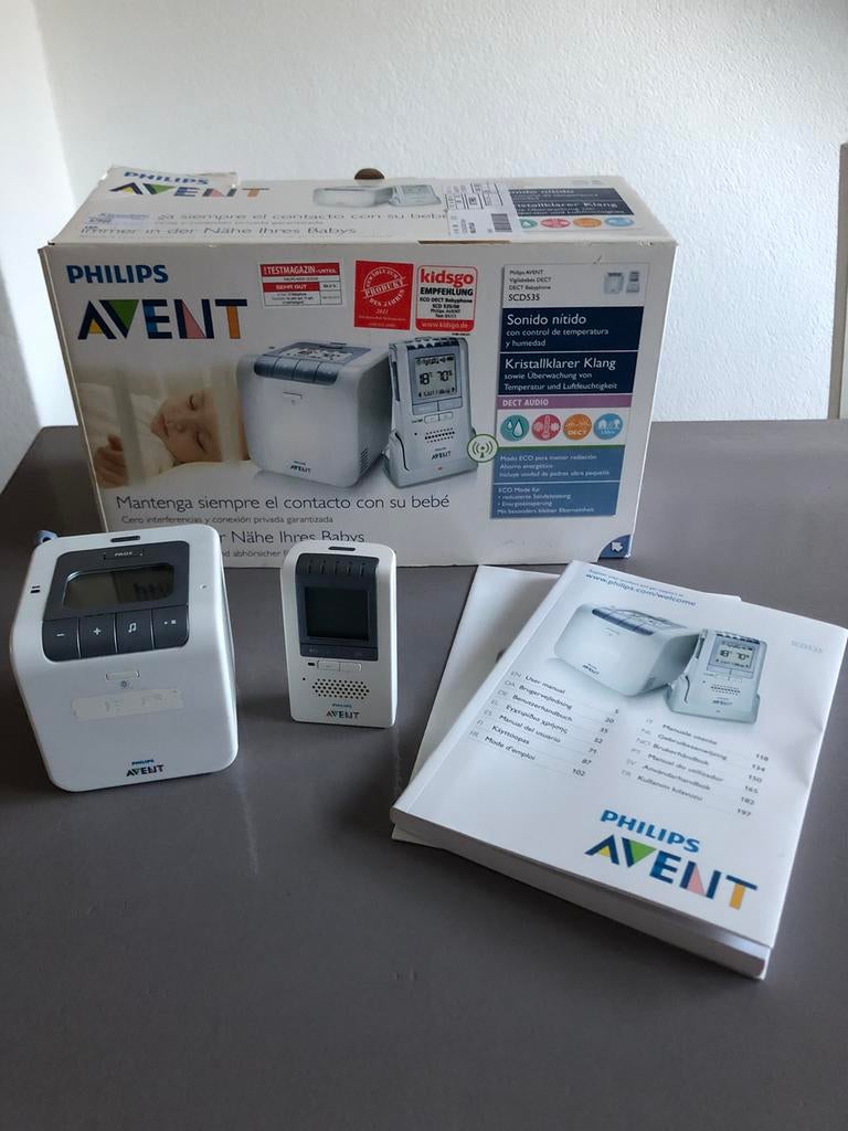 Babyfoon Avent Philips, Kinderen en Baby's, Babyfoons, Ophalen, Gebruikt, 250 meter of meer