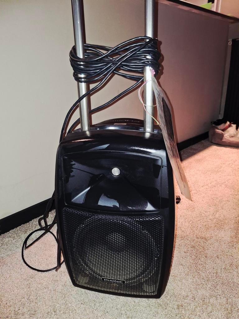 Phonic safari 3000, Ophalen of Verzenden, 120 watt of meer, Front, Rear of Stereo speakers, Overige merken