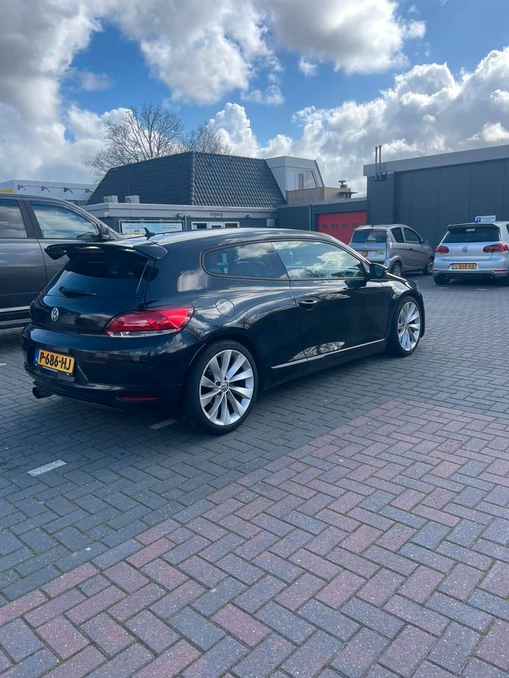 Volkswagen Scirocco 2.0 TSI 210 pk 2011 Zwart, Auto's, Volkswagen, Particulier, Scirocco, ABS, Airbags, Airconditioning, Alarm