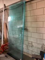 Grote glazen plaat / wand - Gebruikt, Doe-het-zelf en Verbouw, Glas en Ramen, Gebruikt, 80 tot 120 cm, Glasplaat, 160 cm of meer