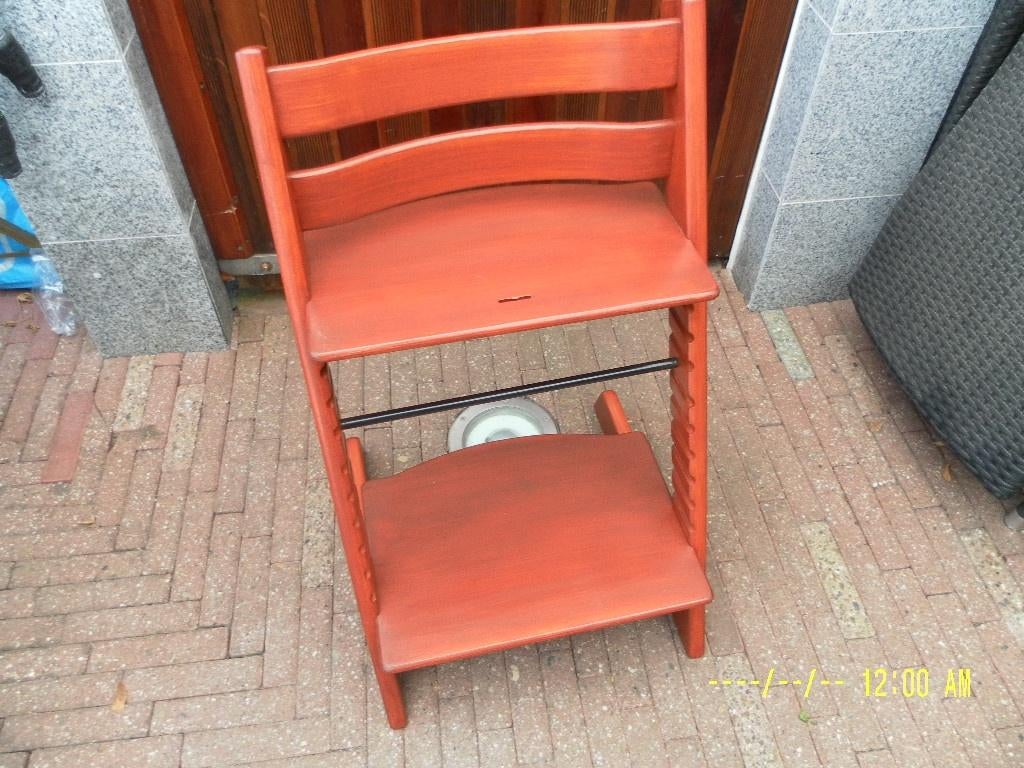 stokke tripp trapp trip trap kinderstoel nieuwe type stoel, Ophalen, Zo goed als nieuw, Meegroeistoel, Aanschuifbaar
