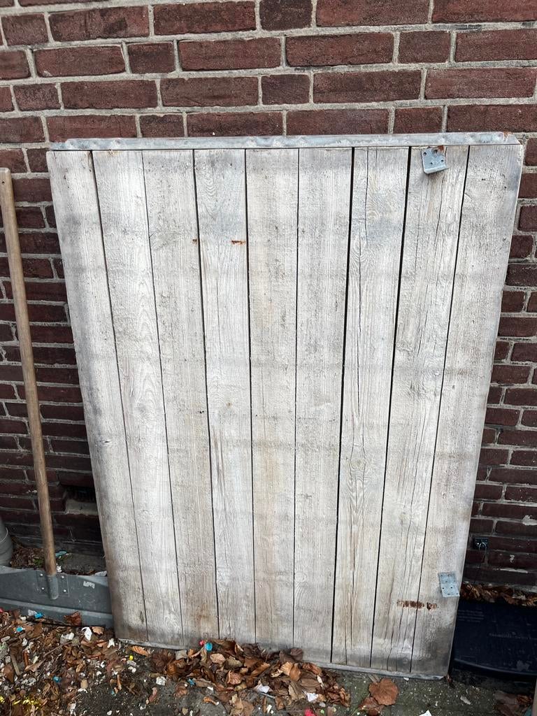 2x steenschot platen, Tuin en Terras, Ophalen, Zo goed als nieuw, Hout, Minder dan 3 meter