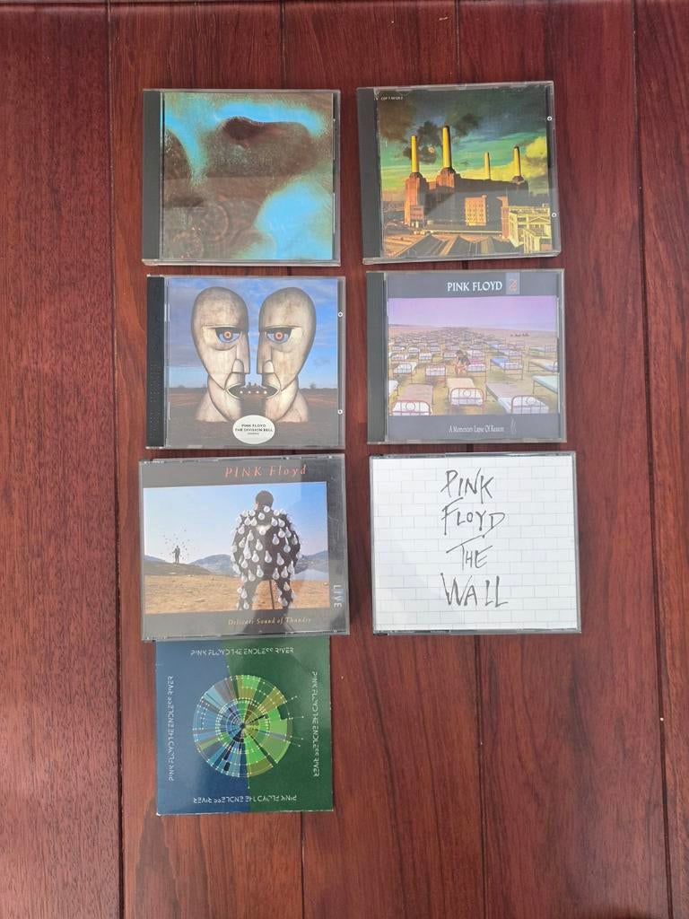 Pink Floyd CD Collectie - 7 Albums, Ophalen of Verzenden, 1980 - 1989, Gebruikt