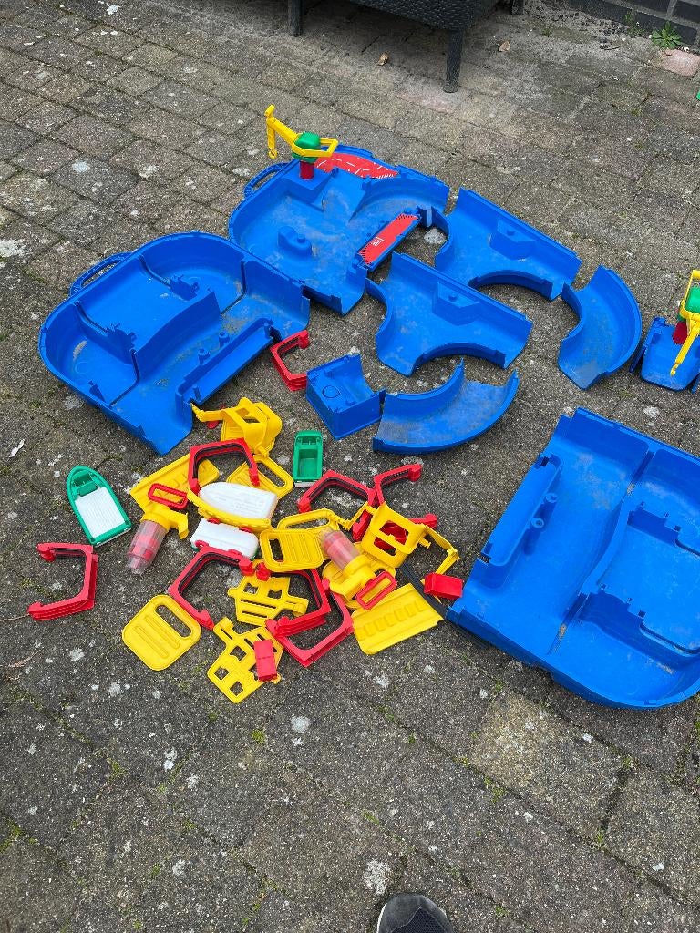 Aquaplay waterbaan (2 sets), Kinderen en Baby's, Ophalen, Gebruikt