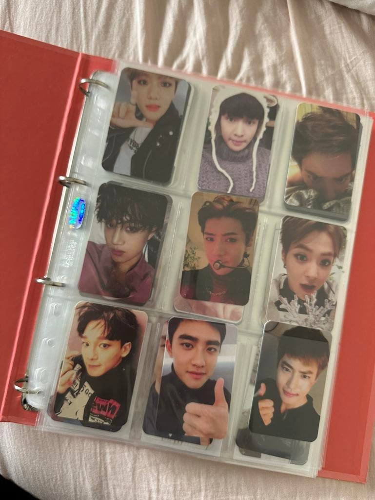 MAP VOL met photocards k-pop o.a. EXO en NCT, Ophalen, Zo goed als nieuw