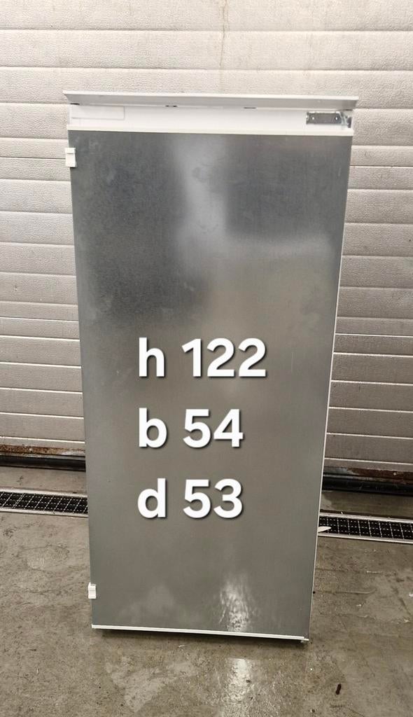 Inbouwkoelkast Bosch , schoon , sleepdeur / bezorgen h 122, Ophalen of Verzenden