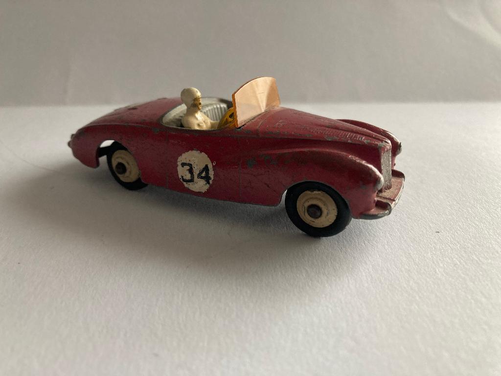 Dinky Toys nr 107 Sunbeam Alpine, Ophalen of Verzenden, Gebruikt, Auto, Dinky Toys