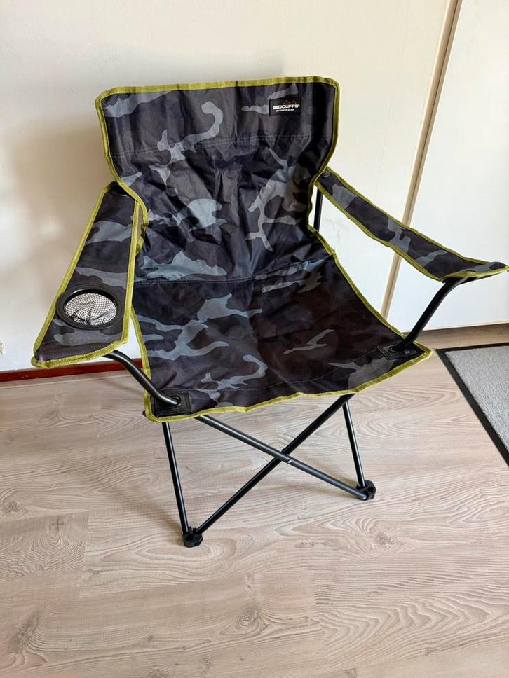Kampeerstoel of visstoel, Caravans en Kamperen, Kampeermeubelen, Zo goed als nieuw, Campingstoel, Ophalen of Verzenden