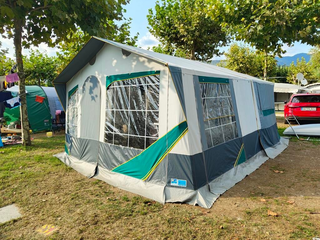 Jamet Texas Vouwwagen - Ruim en Comfortabel, Ophalen, Meerkleurig, Aanwezig, Jamet