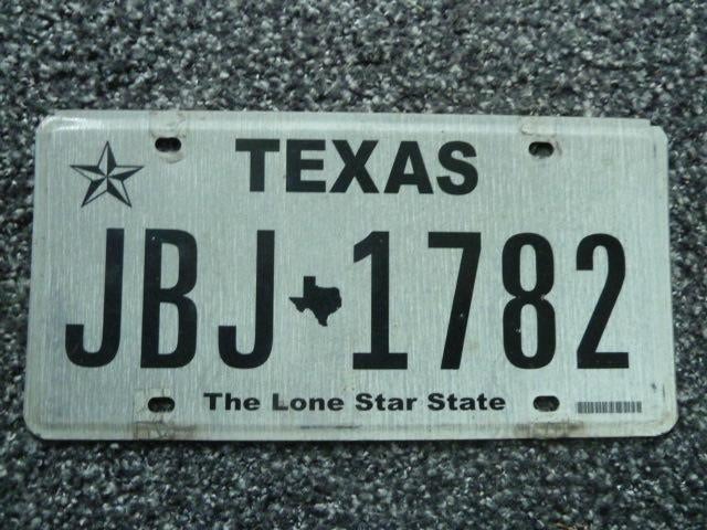 Kentekenplaat licenseplate Texas 3 USA, Verzenden, Gebruikt, Auto's