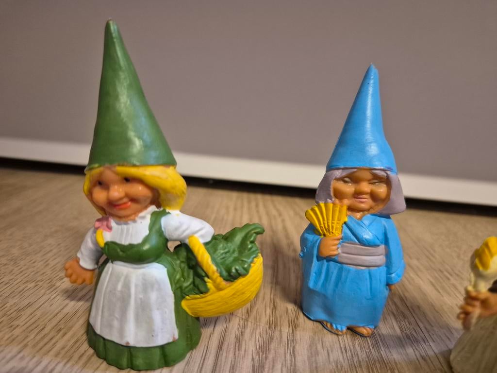 David de kabouter poppetjes vrouwen, Verzamelen, Ophalen of Verzenden
