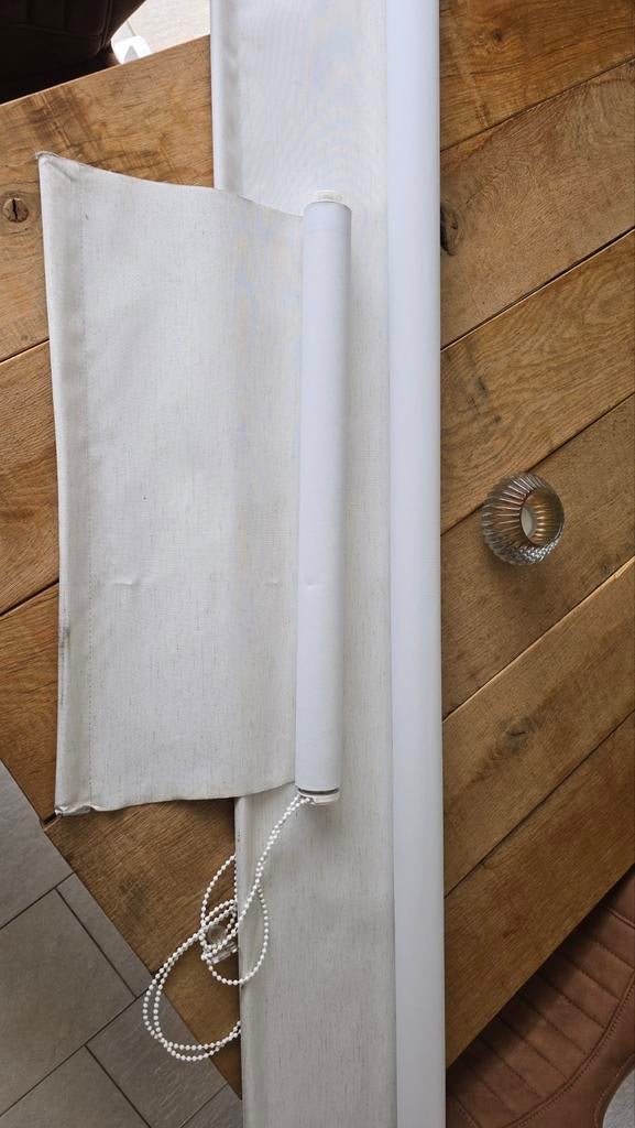 Verduisterend rolgordijn, Ophalen, Beige, 100 tot 150 cm, 150 tot 200 cm