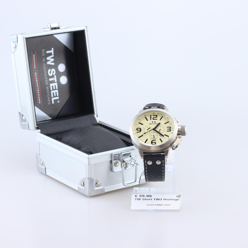 TW Steel TW3 Horloge, TW Steel, Zo goed als nieuw, Support@twsteel.com, Prinses Beatrixlaan 22
2595 AK The Hague
Netherlands