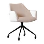 MN Home Oslo Verrijdbare Vergaderstoel Recycled Stof, Nieuw, Ophalen of Verzenden, Vijf, Zes of meer stoelen, Stof