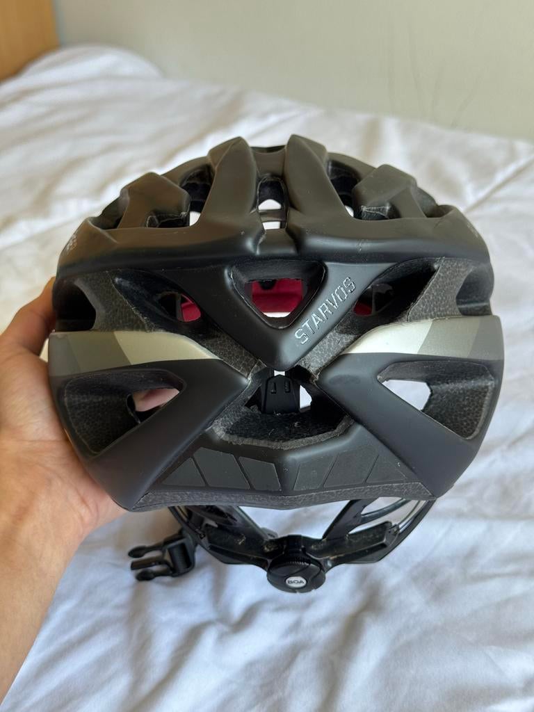Bontrager Starvos fietshelm - Zwart, Ophalen of Verzenden, Zo goed als nieuw, Overige maten, Heer of Dame