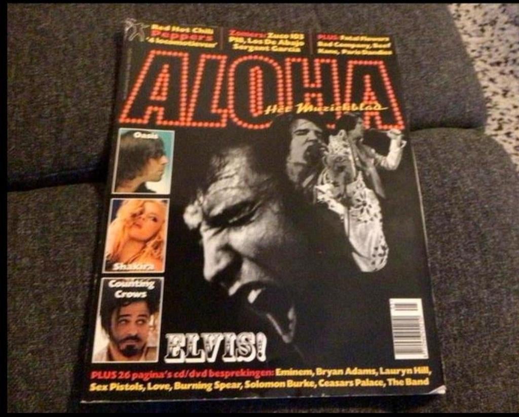 Magazine Aloha 🌼 o.a.Elvis Presley, Ophalen of Verzenden, Artiest