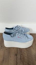 Superga Plateau Sneakers Lichtblauw Dames Maat 37, Kleding | Dames, Schoenen, Blauw, Ophalen of Verzenden, Sneakers of Gympen