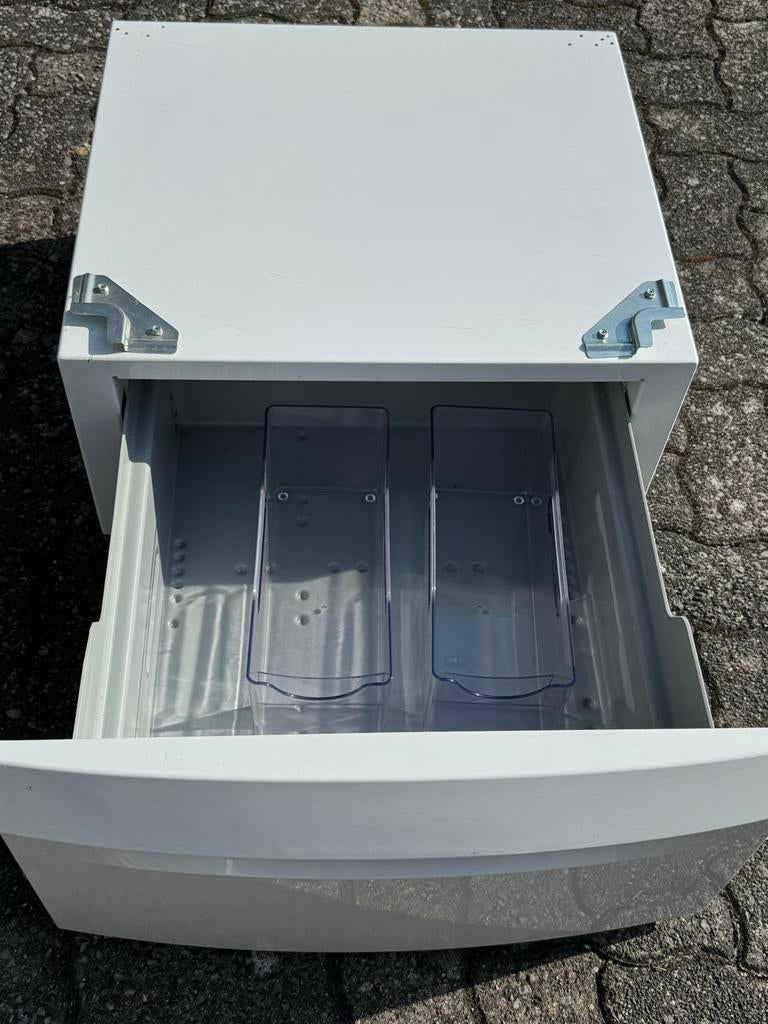 2x Originele AEG wasmachineverhoger met lade per stuk, Witgoed en Apparatuur, Onderdelen en Toebehoren, Ophalen, Zo goed als nieuw