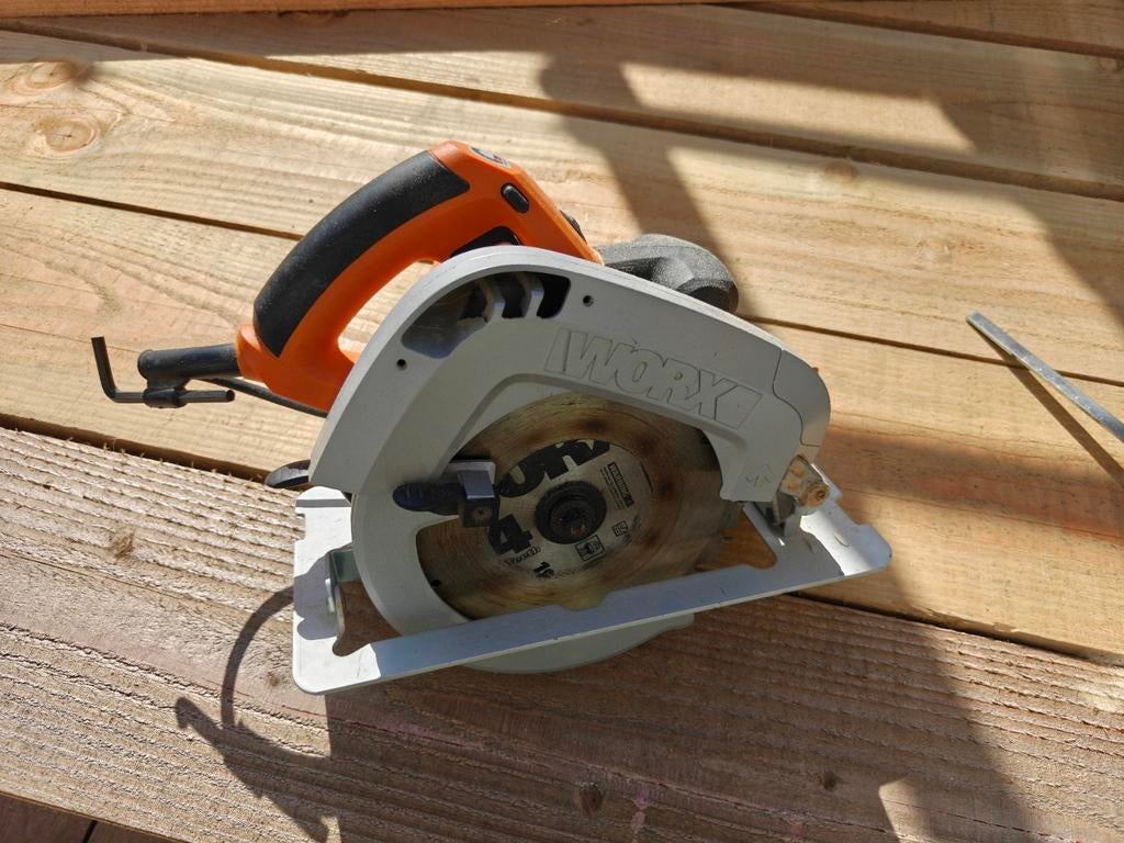 Worx Cirkelzaag - Krachtig en Betrouwbaar, Gebruikt, Cirkelzaag, Worx, Ophalen of Verzenden