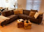 Hoekbank, Huis en Inrichting, Banken | Complete zithoeken, Ophalen, Zo goed als nieuw, Kunststof