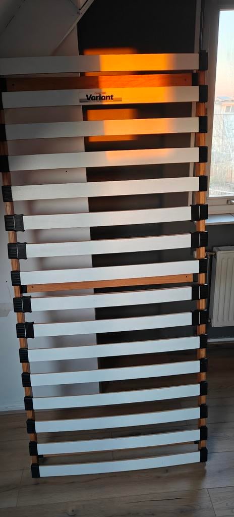 Norma Variant Lattenbodem (89x196), Ophalen, 90 cm, Eenpersoons, Zo goed als nieuw