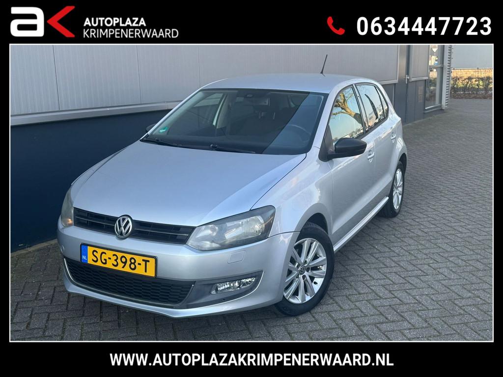 Volkswagen Polo 1.2-12V BlueMotion Trendline Airco N Apk Pdc, Auto's, Volkswagen, Voorwielaandrijving, Euro 5, 967 kg, 1198 cc