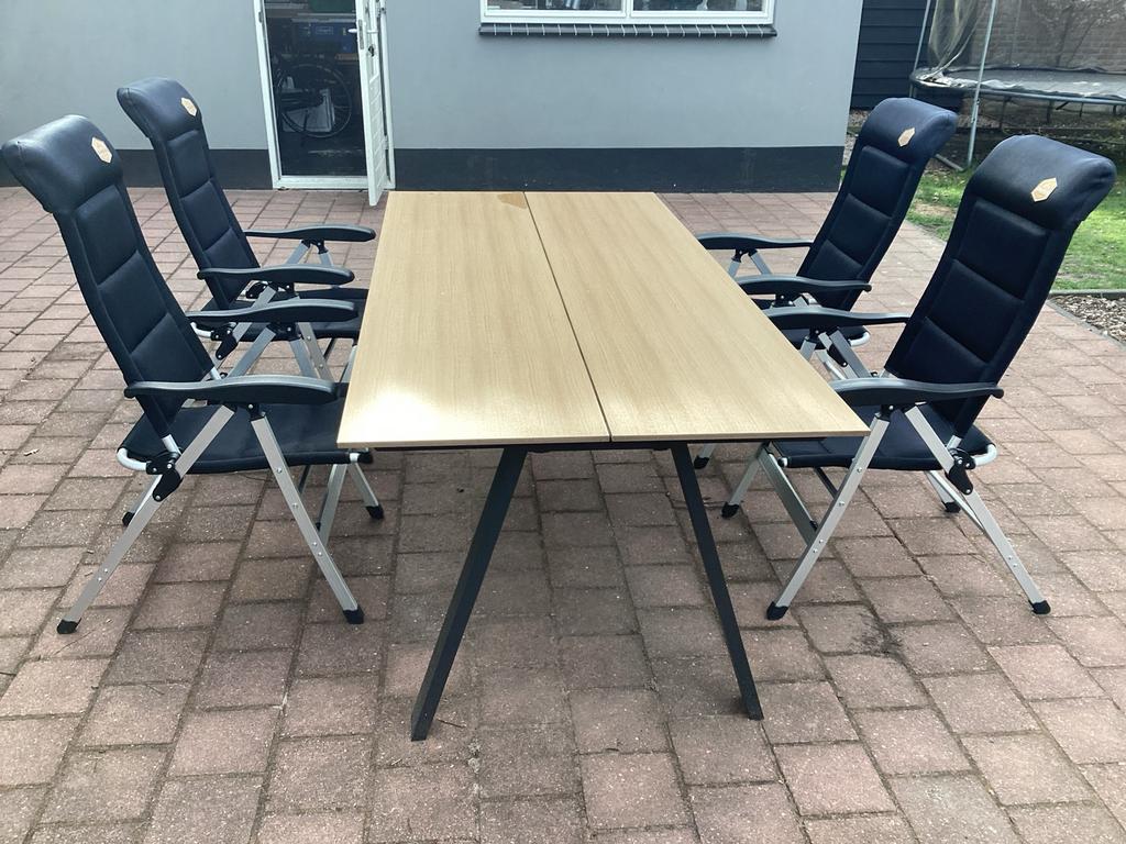 Set van 4 Obelink camping stoelen, Ophalen, Zo goed als nieuw, Campingstoel
