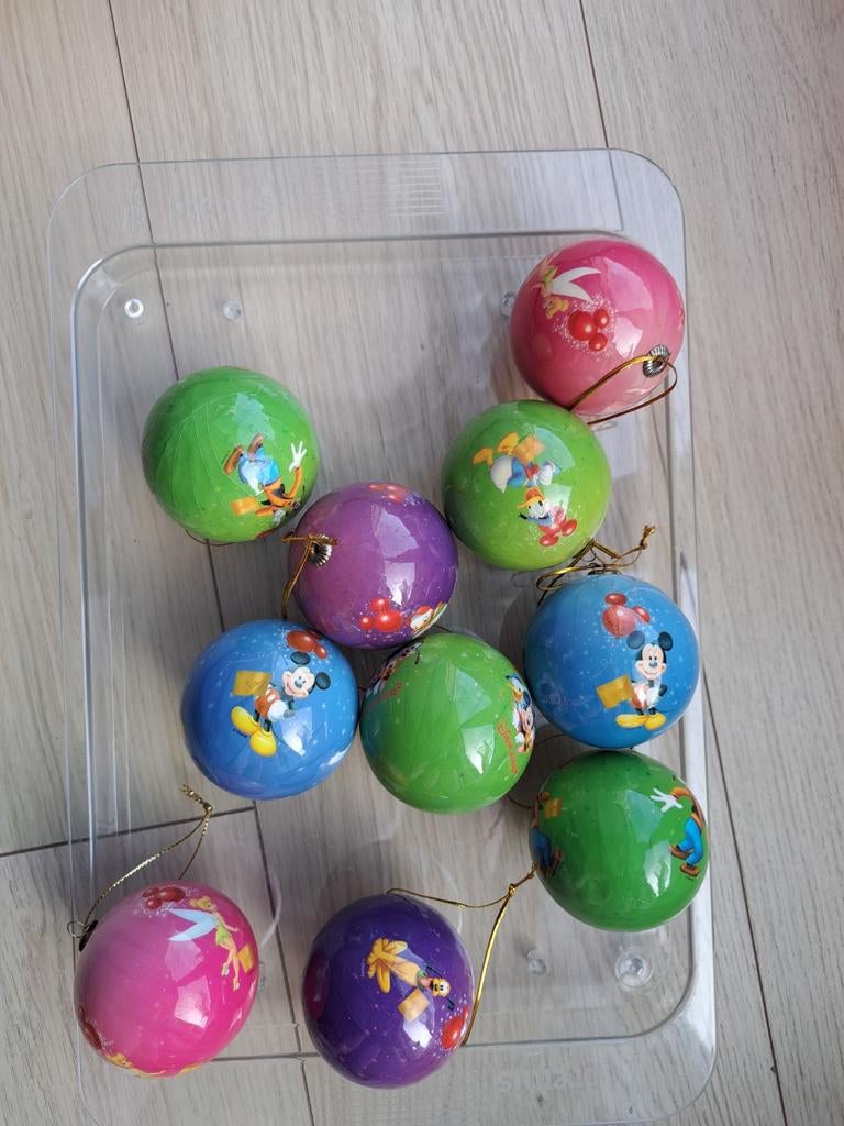 Disney kerstballen, Ophalen of Verzenden, Beeldje of Figuurtje