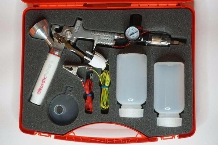 Doe het zelf tribo Poedercoat systeem Pro set in koffer, Ophalen of Verzenden