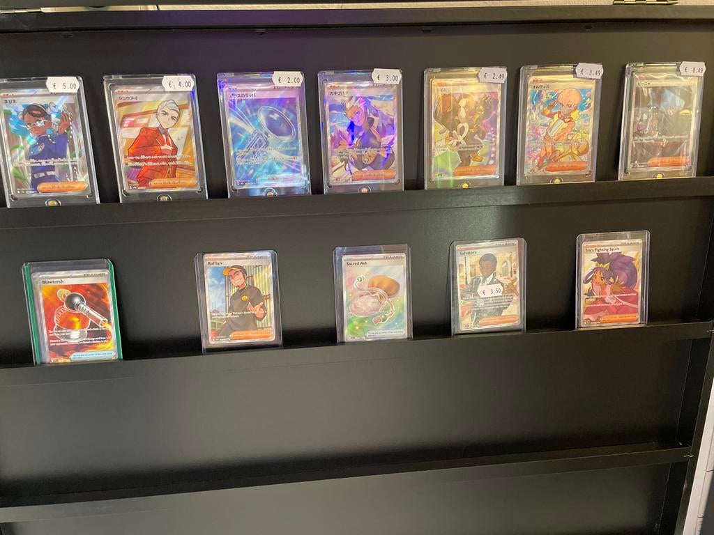 Trainer Art Kaart Collectie - Voor Een Leuke Prijs Pokemon, Ophalen of Verzenden, Zo goed als nieuw, Meerdere kaarten, Foil