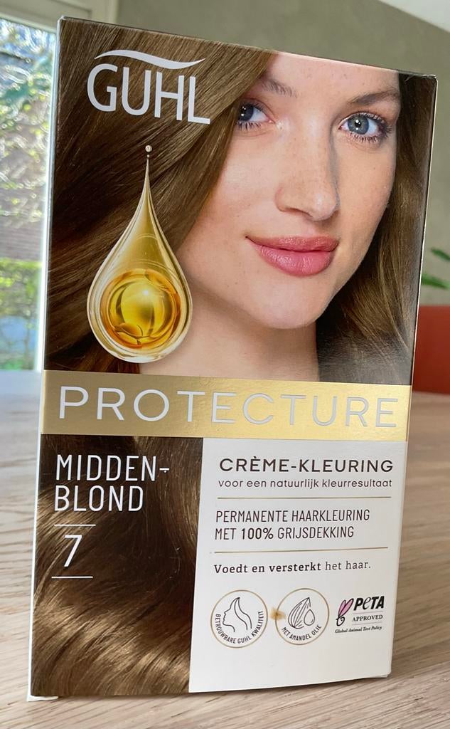 Guhl Protecteur Crème-Kleur Middenblond 7, Ophalen, Nieuw, Haarverzorger of -hersteller