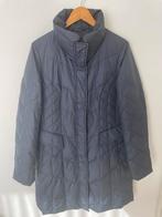 Donkerblauwe dons mantel maat 40, Kleding | Dames, Jassen | Winter, Ophalen of Verzenden, Zo goed als nieuw, Maat 38/40 (M), Blauw